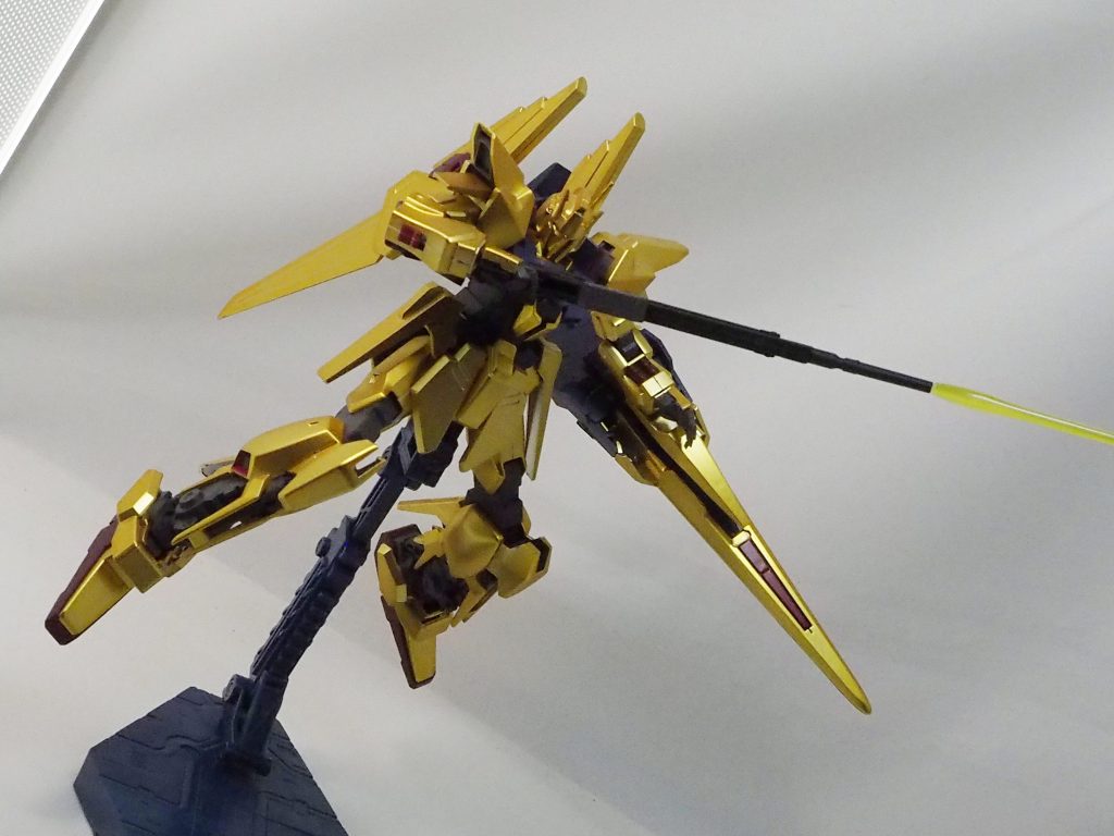 やっぱりサーベルエフェクトは長い方がカッコいいですね