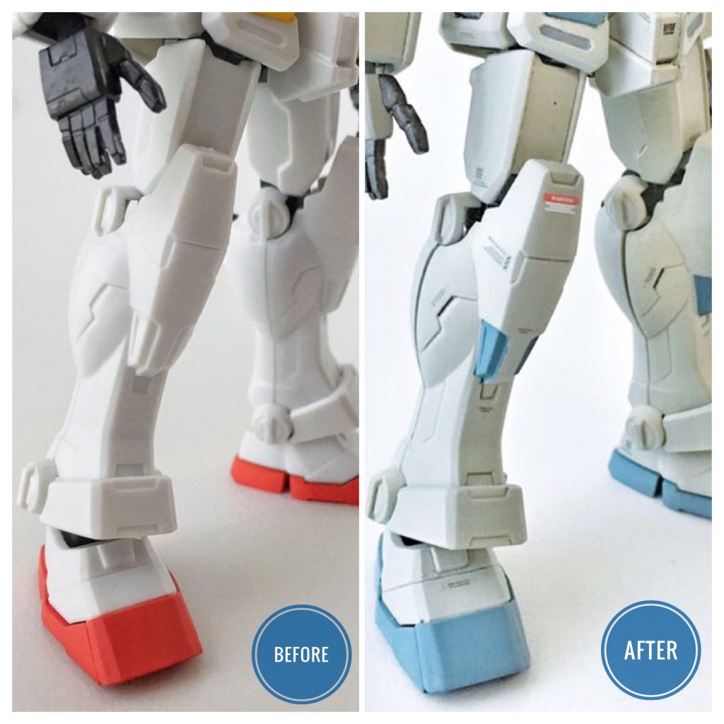 Before & After・前面右斜め45度