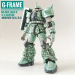 食玩 Gフレーム シャア専用ザク（都市型迷彩仕様化）｜@HRD_plus_A3さんのガンプラ作品｜GUNSTA（ガンスタ）