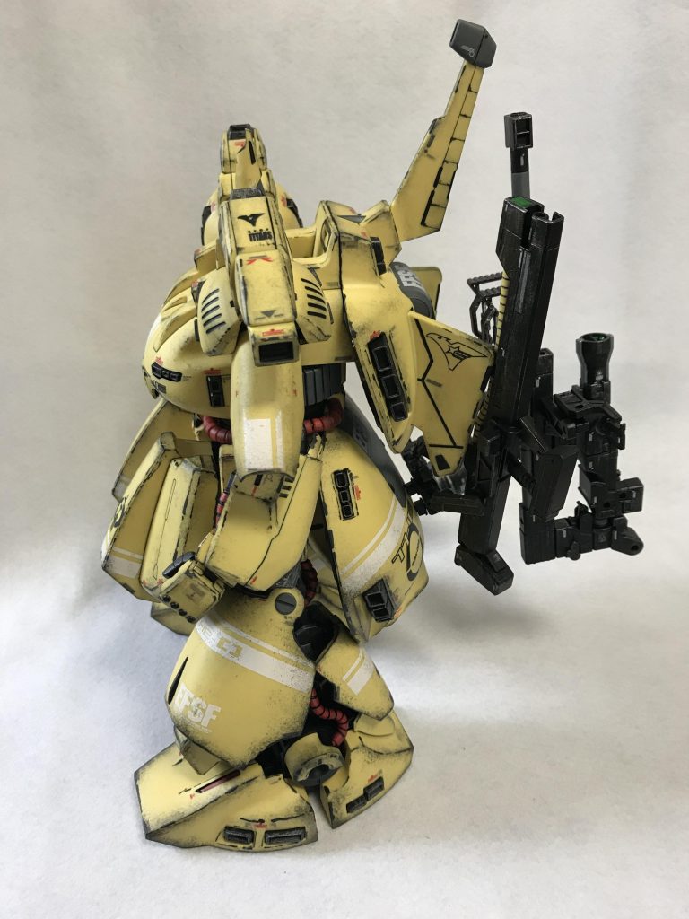 MG 1/100 ジO ウェザリング–3枚目/制作者：@gyuuuutora