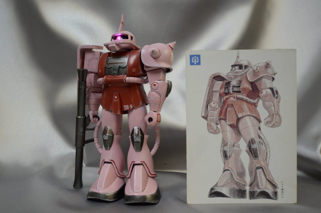 シャアザク　１/１００–2枚目/制作者：如何様鍼灸師