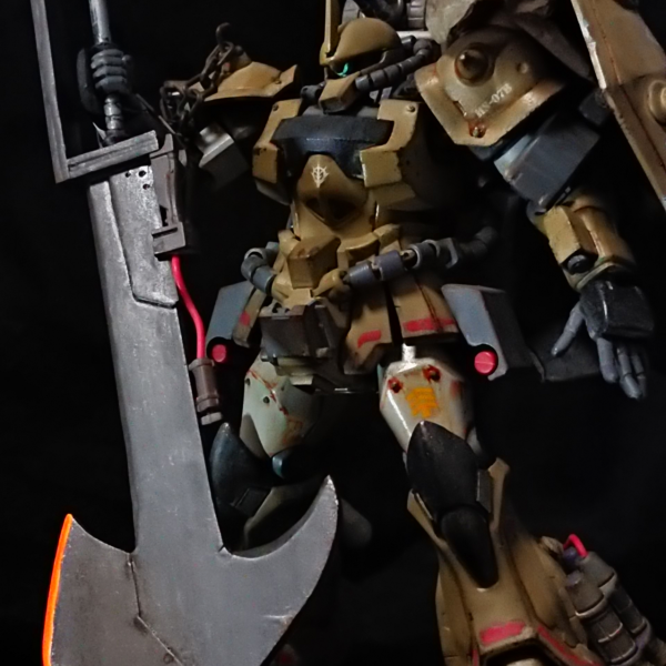 強襲型グフカスタム 「ヘルム・スコルピオ」