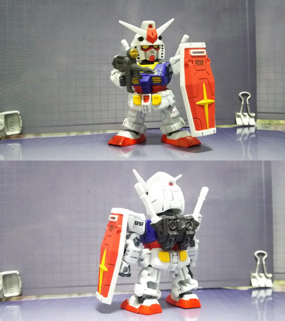 標準装備 / 背面より