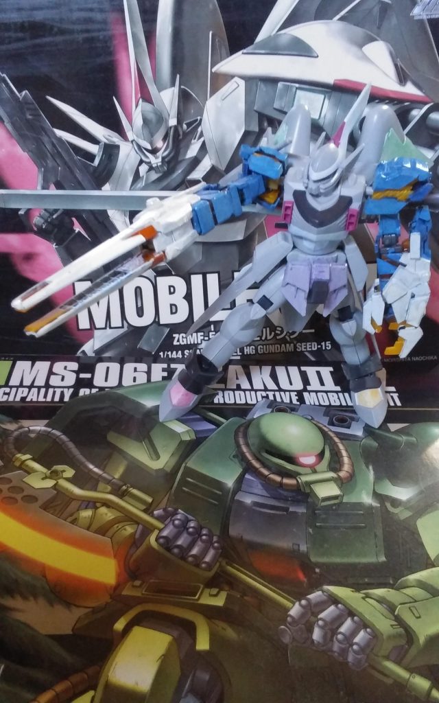 シグーにアームドを付けて見ました。ソロモン７２柱を想わせるようにしました。