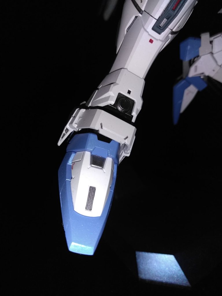 つま先はプラバンで延長