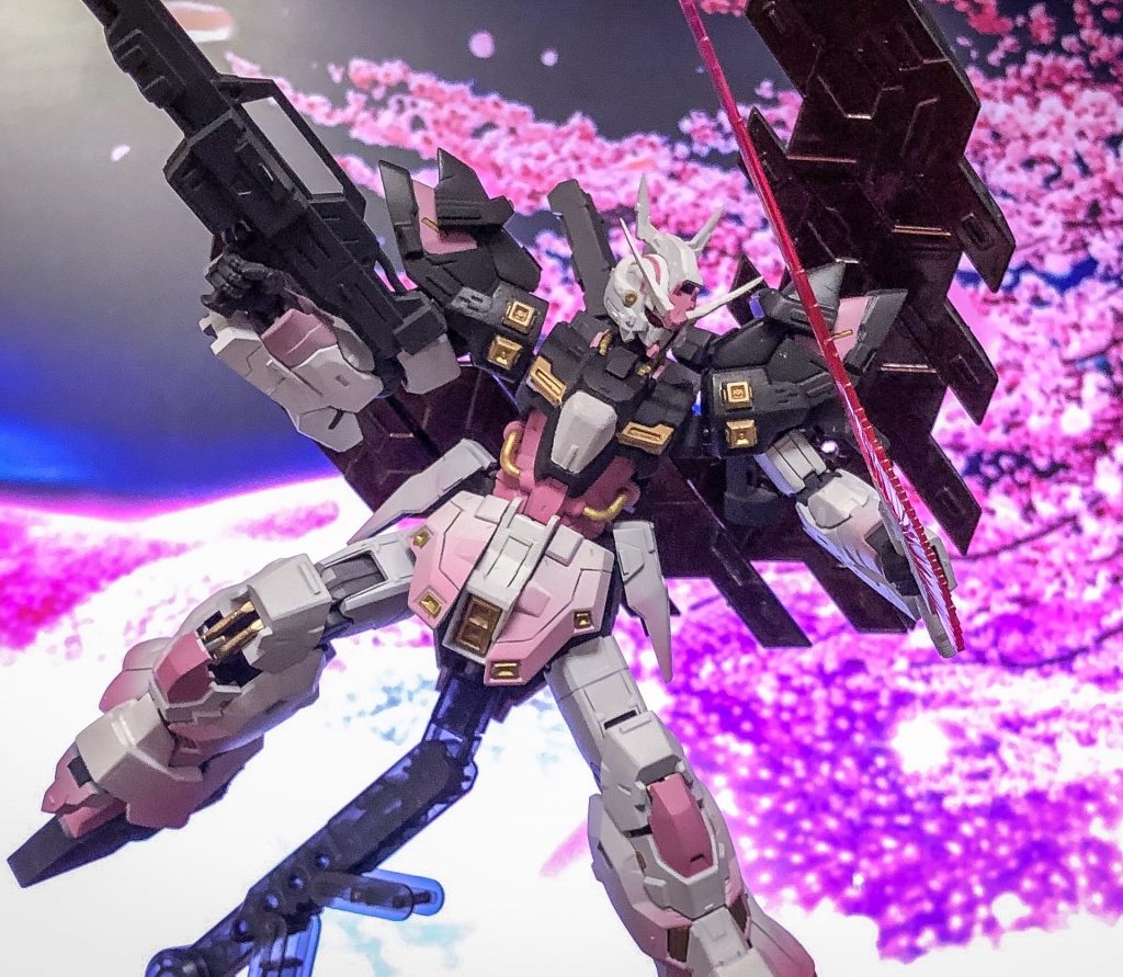 🌸〝ムーンガンダム 〜夜桜〜〟🌸–5枚目/制作者：フォルネウス