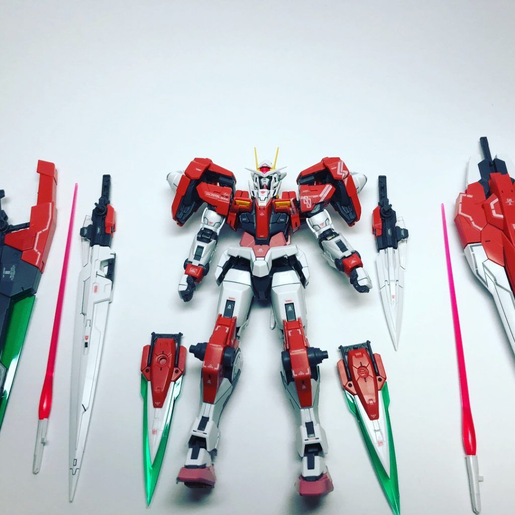 武装 GNビームサーベル×2 GNカタール×2 GNソードⅡロング GNソードⅡショート GNソードⅡブラスター GNバスターソードⅡ