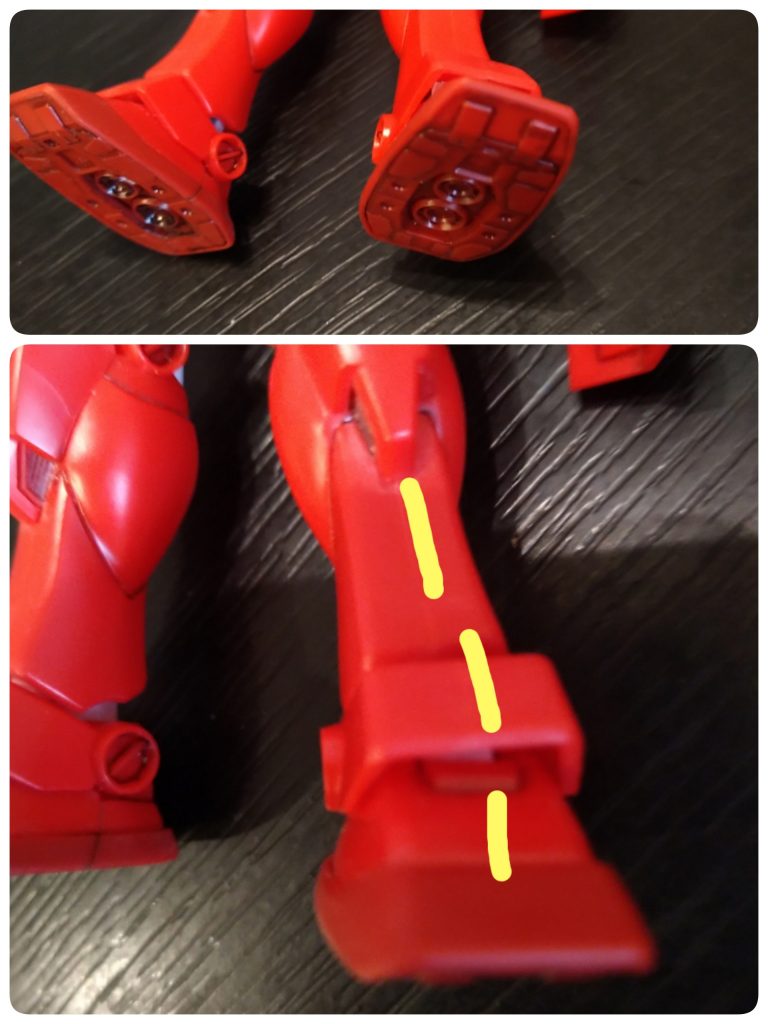 足裏埋めなくていい、サイコー。頭のマスクの後ハメ加工も簡単、サイコー。メインカメラの違和感は、下側の囲み形状をカットしたら落ち着きました。簡単にできる。