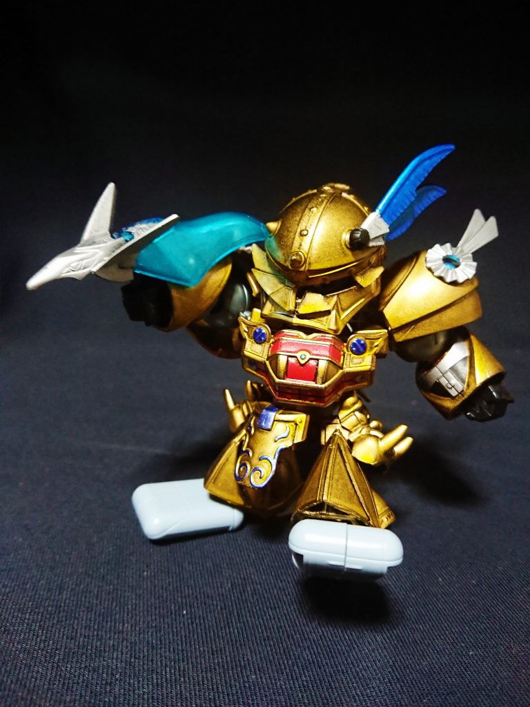 八劔将(八健将)から4人目は郝萌。
本来は順位のある八健将ですが、全員が同等の位という設定にしています。
郝萌ゴールドスモーは部隊の中では最高の防御力を誇る武将です。