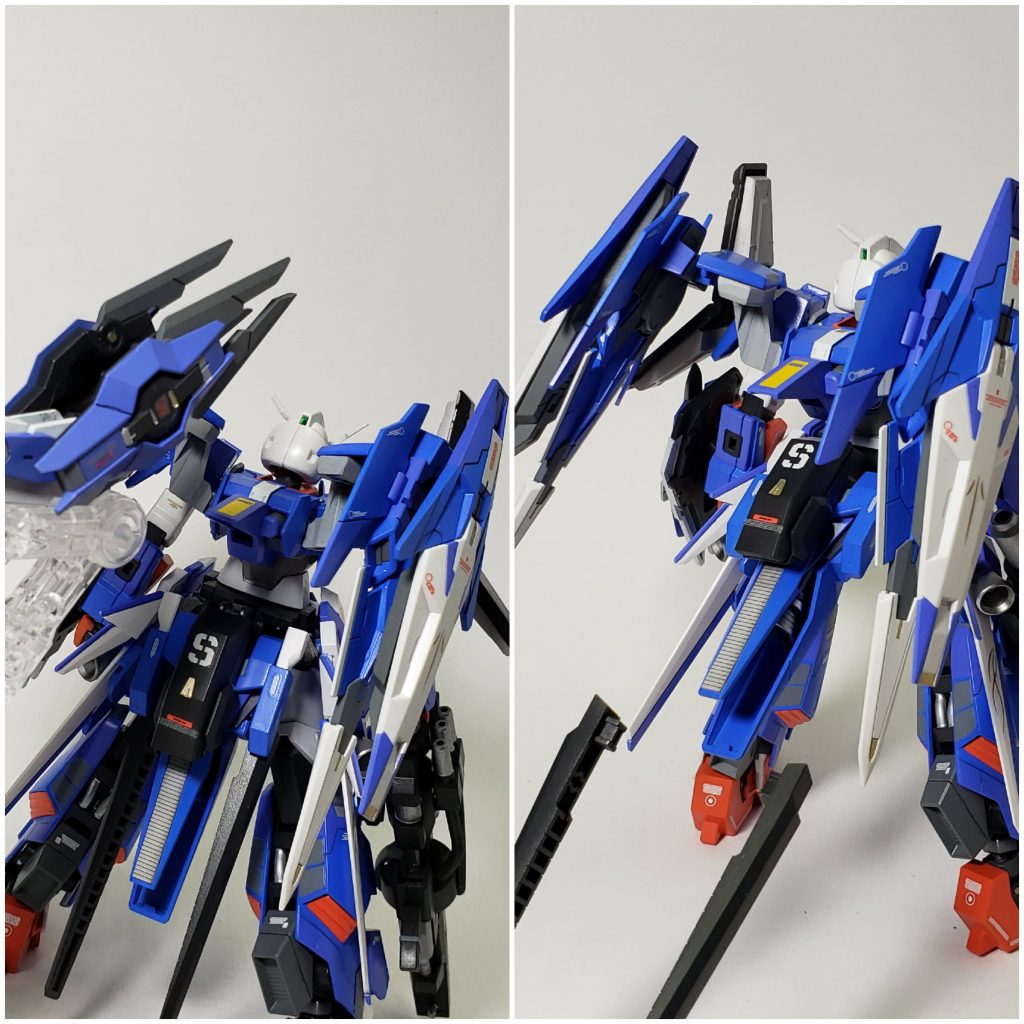 ツインファングランチャー、パージ! テールスタビライザー、パージ!