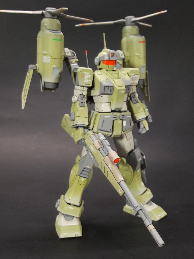 重力圏飛行型ジムスナイパー–5枚目/制作者：@teabank01