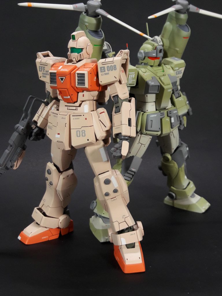 重力圏飛行型ジムスナイパー–5枚目/制作者：@teabank01