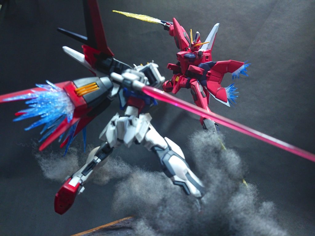 「アスラァァァン!」
「キラァァァァァ!」
原作の二人のぶつかり合いが熱かったので今回作れて満足です