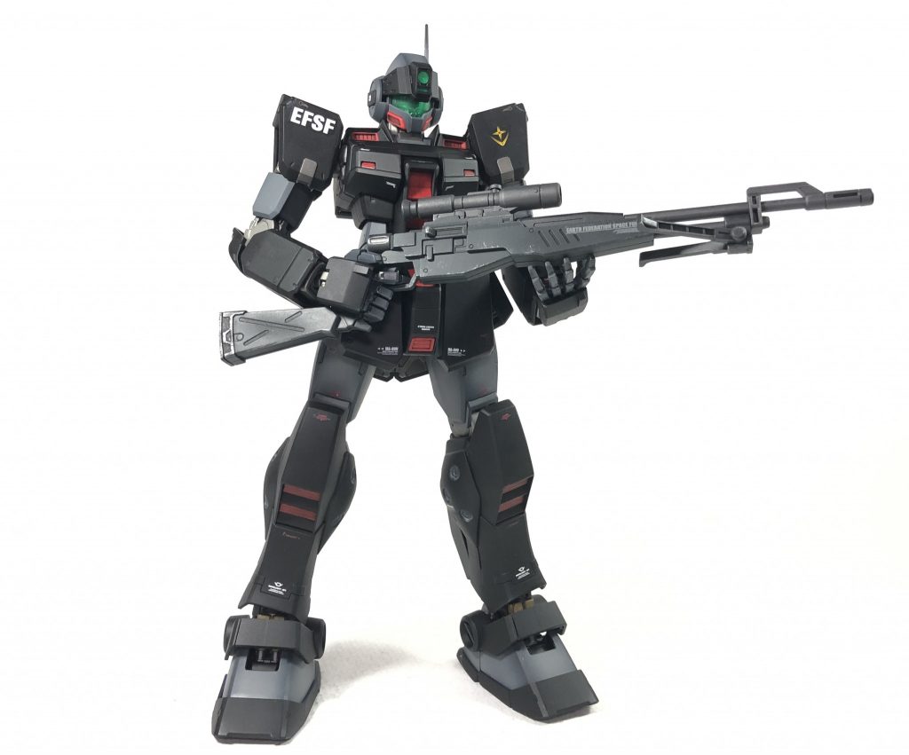 ジム スナイパー２ リド・ウォルフ機–6枚目/制作者：@HIRAMASAZAN