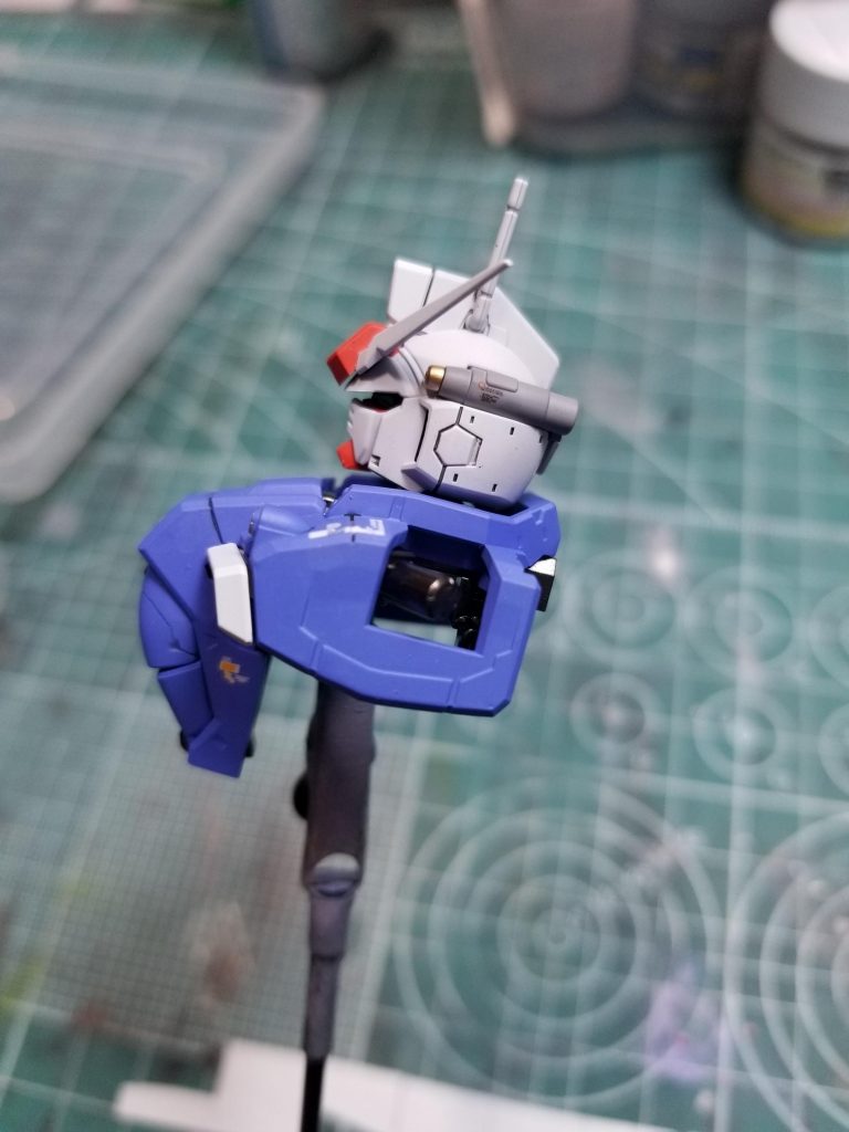 バルカンはゴールドで塗装。