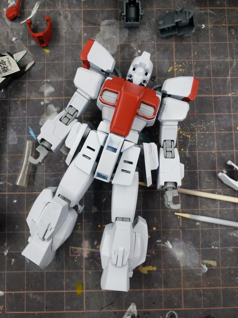 作っている途中を写真に撮るとテンション上がる。