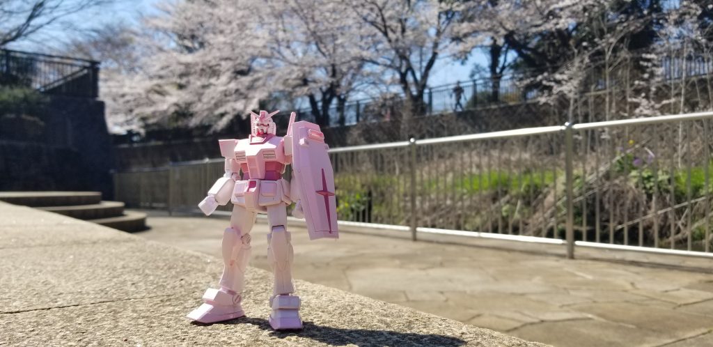 平成最後の花見ガンダム–2枚目/制作者：RX-73-02 YAS