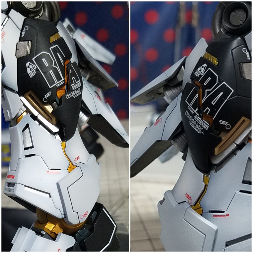 脚も同様に穴あけを行い、内部フレームをチラ見せしました