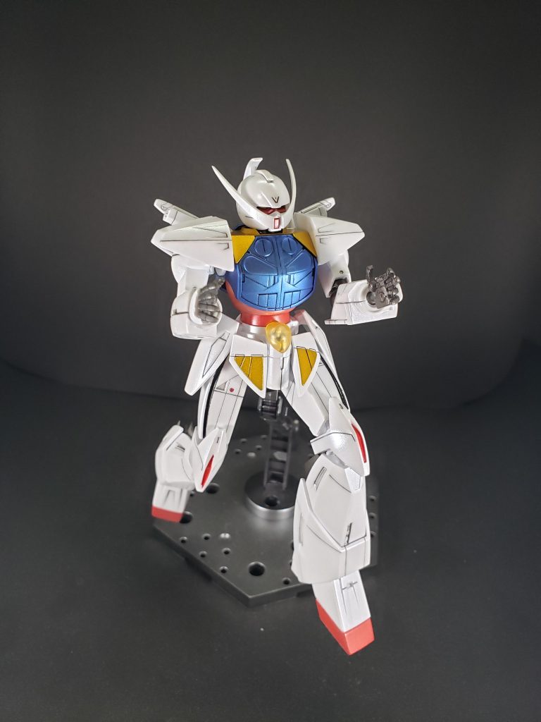 N特格(EXVSシリーズ)。
掴むと巴投げ。
コンボの〆にピッタリ(笑)