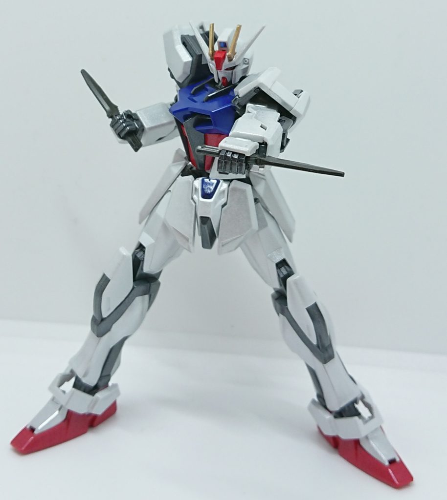 HGCE エールストライクガンダム メタルビルド風塗装–2枚目/制作者:ヴィリオ