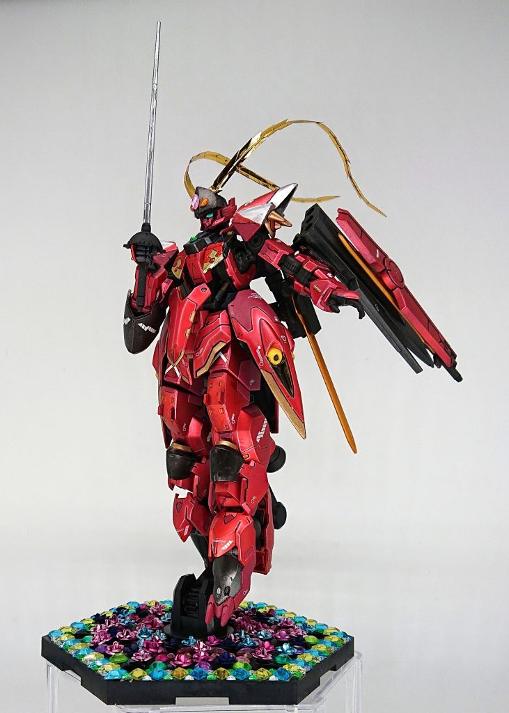 【武器 レイピア】
 麗騎士の武器と言えばレイピアです。
ヴィダールのバーストサーベルそのまま。