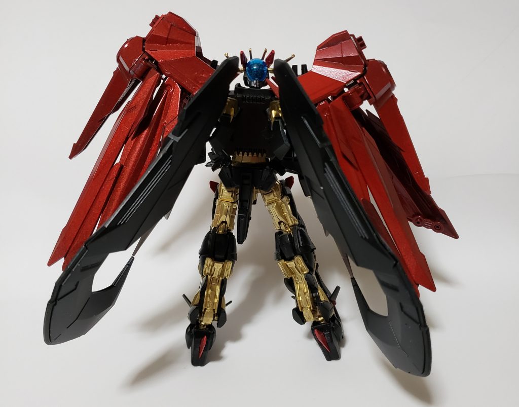 後ろ。
バックパックはマガノイクタチを付けてみました。