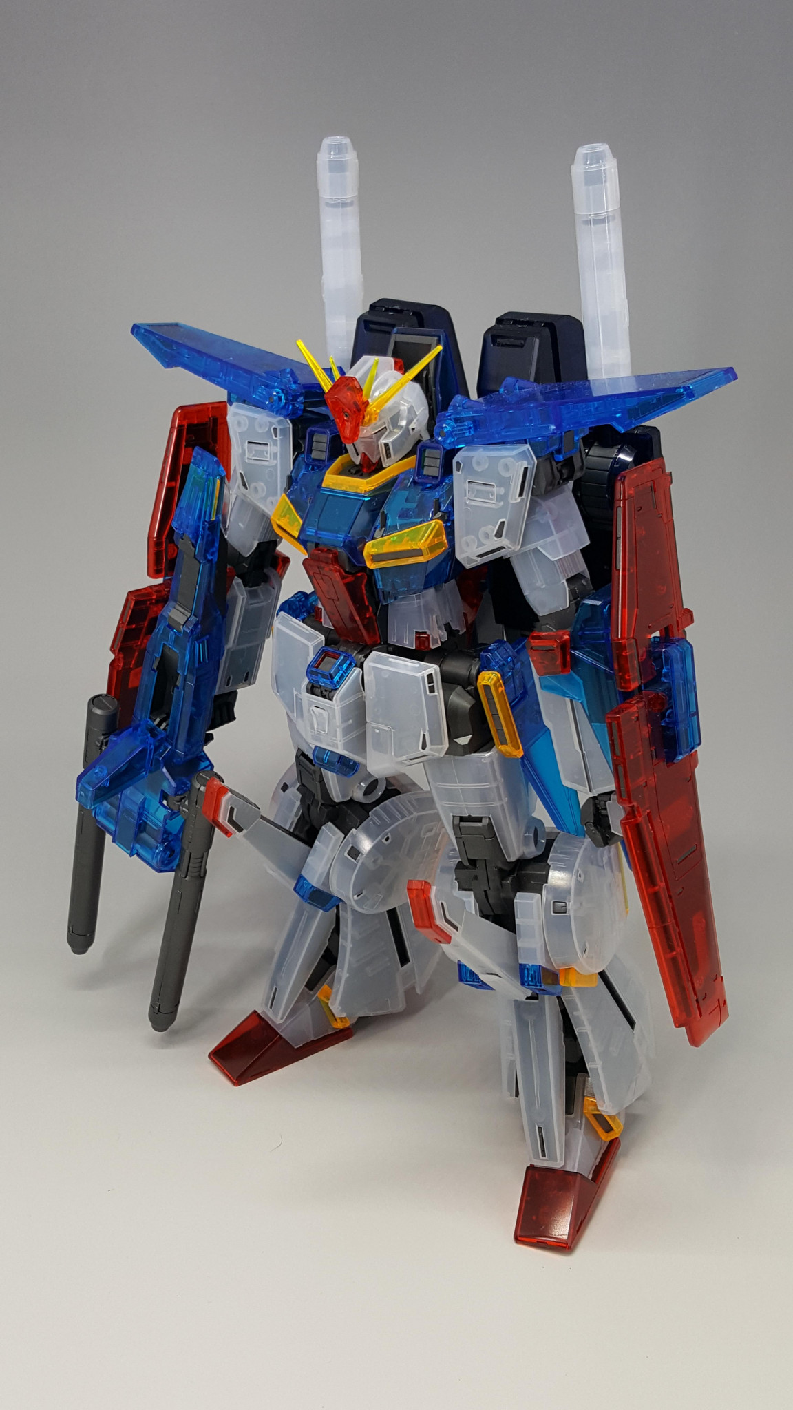 MG ZZガンダムバージョンka クリアカラーバージョン - 模型製作用品