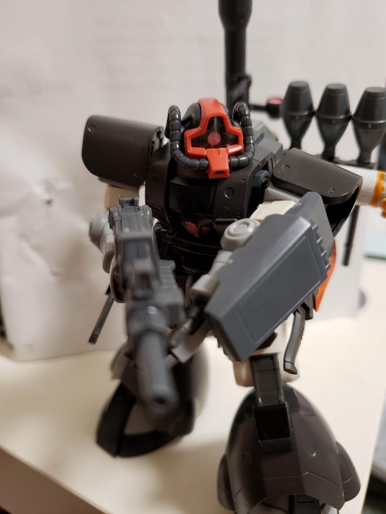 主武装その②
MS用マシンガン
連邦やジオン関係なく使われている凡庸マシンガン。