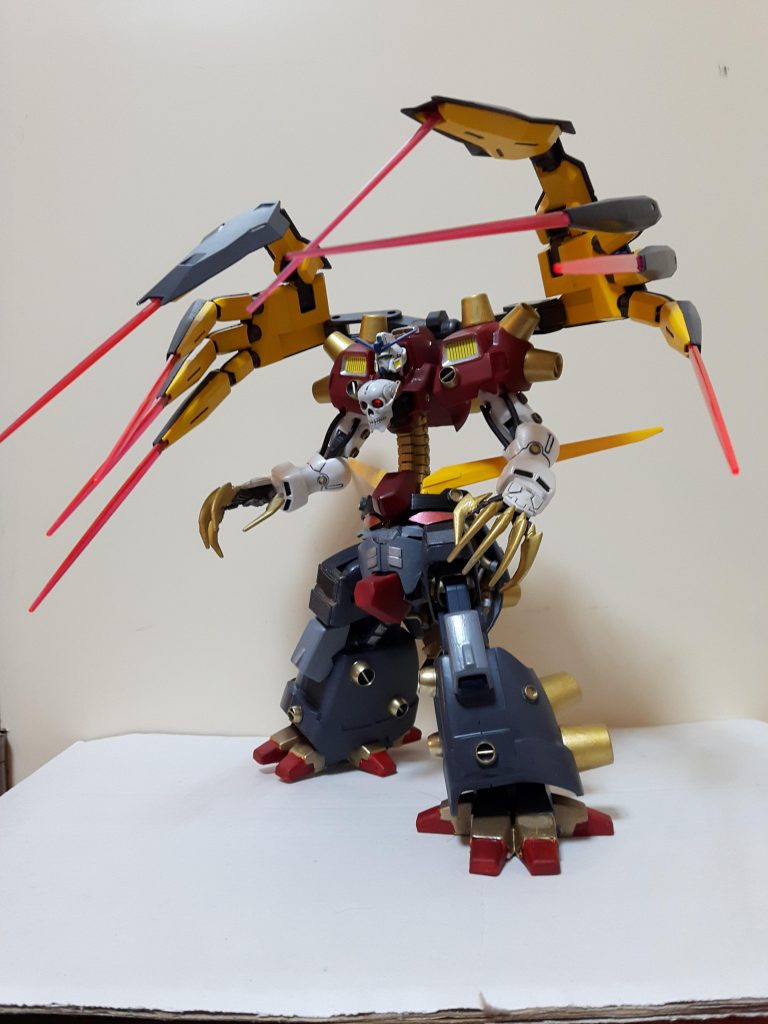 フレキシブルアームを展開。