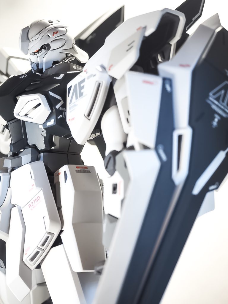 正面からでは全く見えないカメラアイですが、角度によってはチラッと見えてカッコいいです(*´-`)