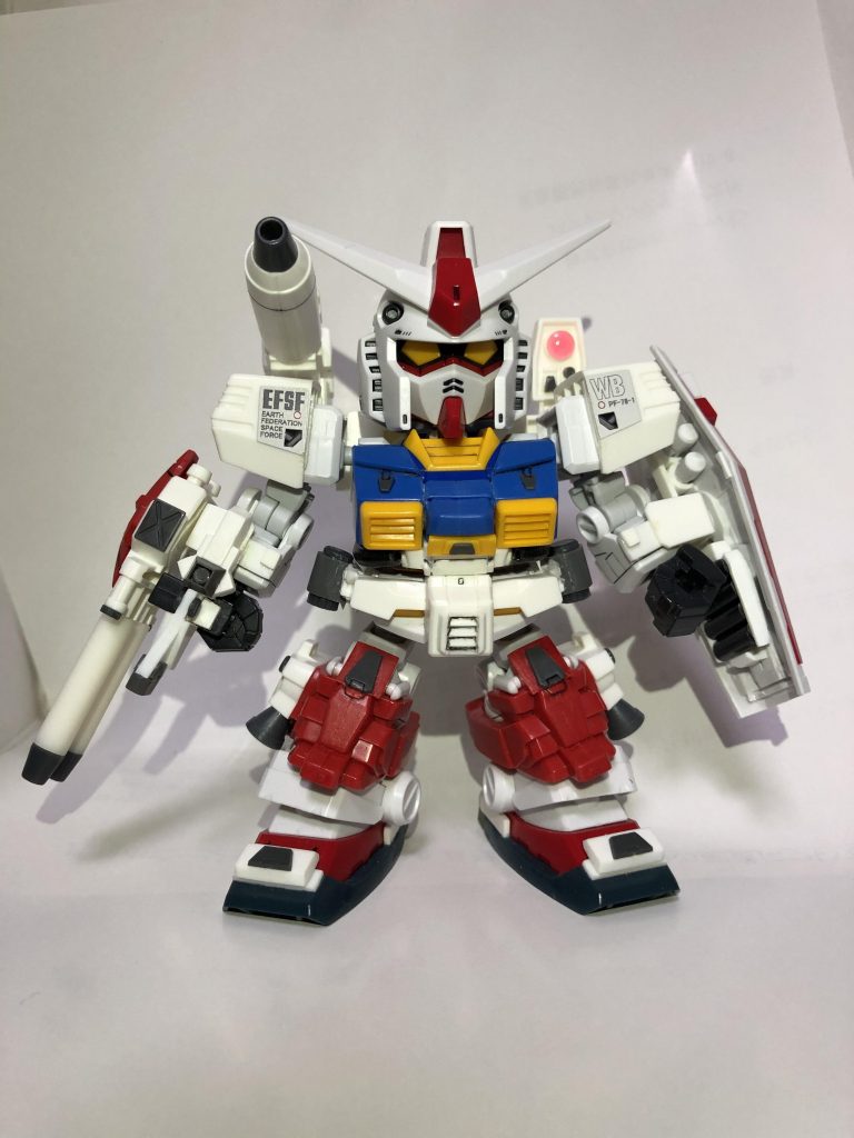 カトキ版をイメージして、細かい所はオリジナルでアレンジしました。