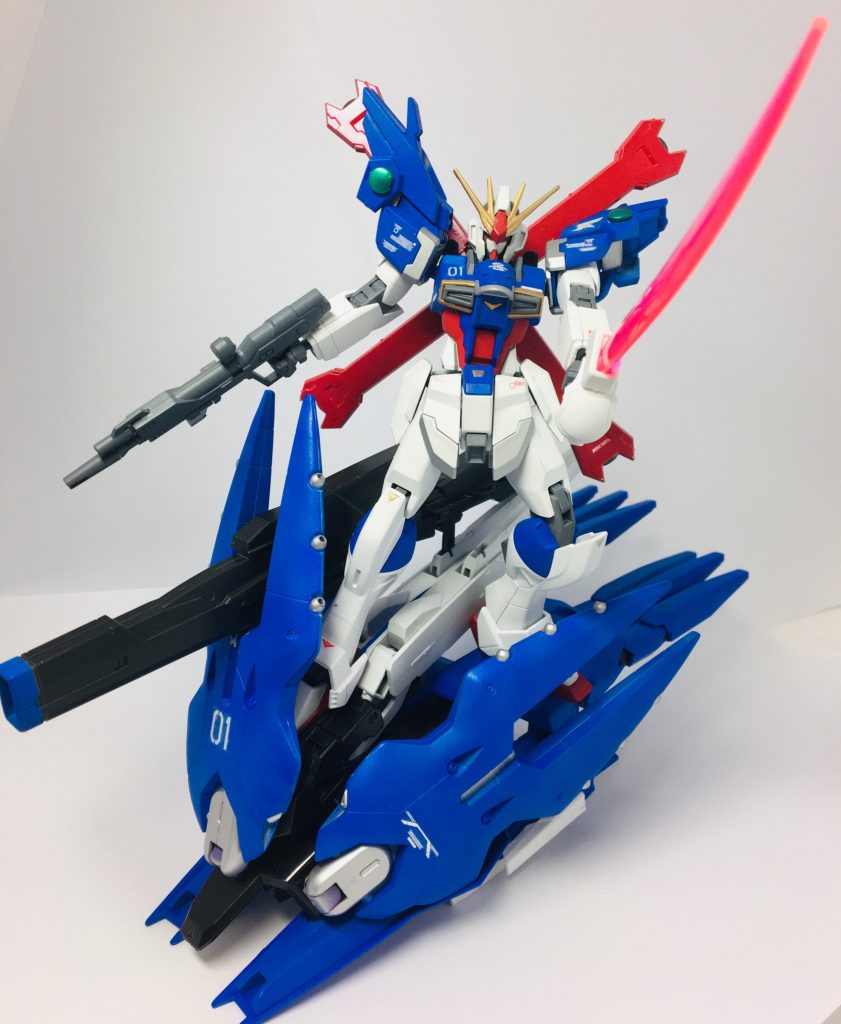 当然、支援機と合体してパワーアップします