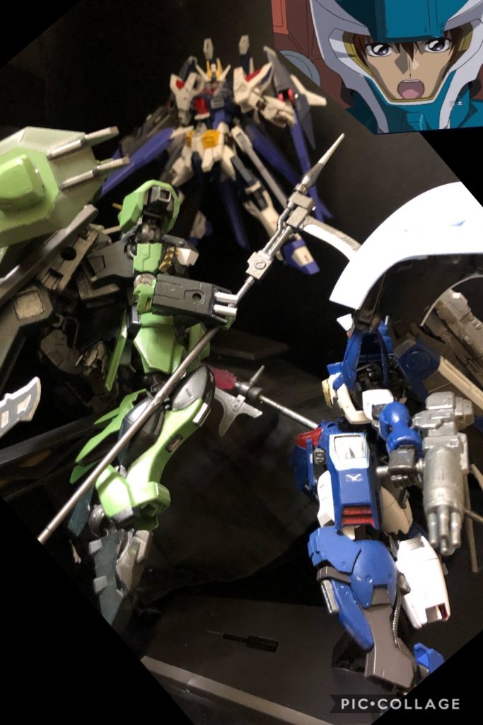 アウル「オマエどきなよ、邪魔だぜ！」
シャニ「邪魔はオマエだよ！うっ....！？？アタマがあ...！！」
oyz「マズい！オロ○ミンC不足か！？元気が足りないのか！！？」
アウル「だから邪魔だって〜の！」
キラ「討ちたくない…討たせないで....今だ！！喰らえーーーっ！！」
シャニ「ぐあああぁぁーーーっ！」
アウル「うわぁぁぁぁぁっ！」
oyz「シャニ！アウル！！」
アズラエル「(チィ、役立たず共め！)」