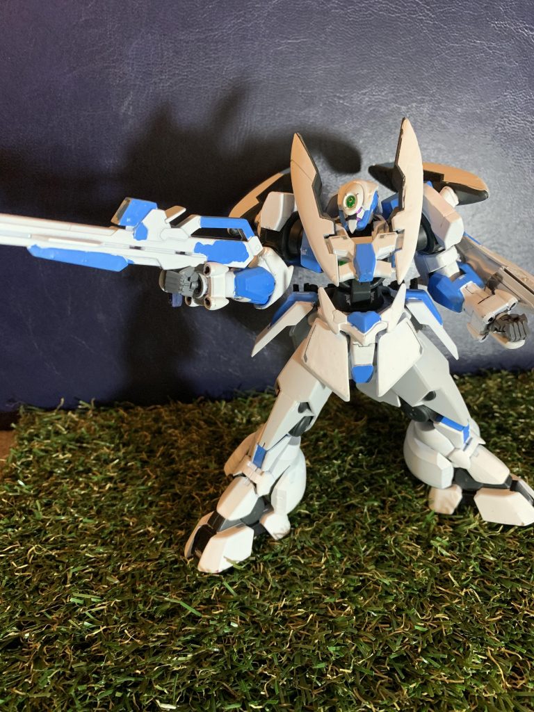 ライフル装備です