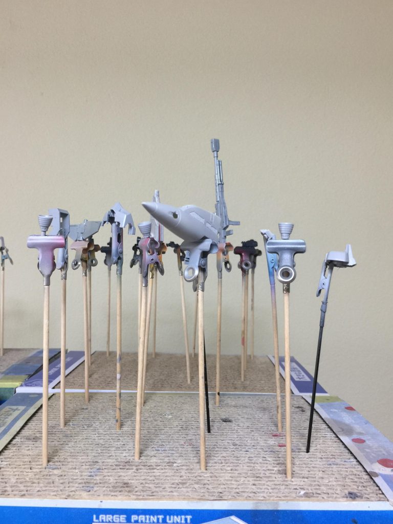 ビルドストライクデュナミスの
下地制作工程です。