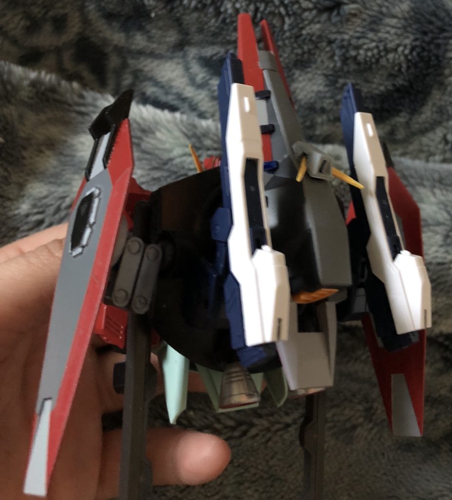 見立て案③
背面キャノン砲を、アメイジングストライクフリーダムガンダムに変更しました。