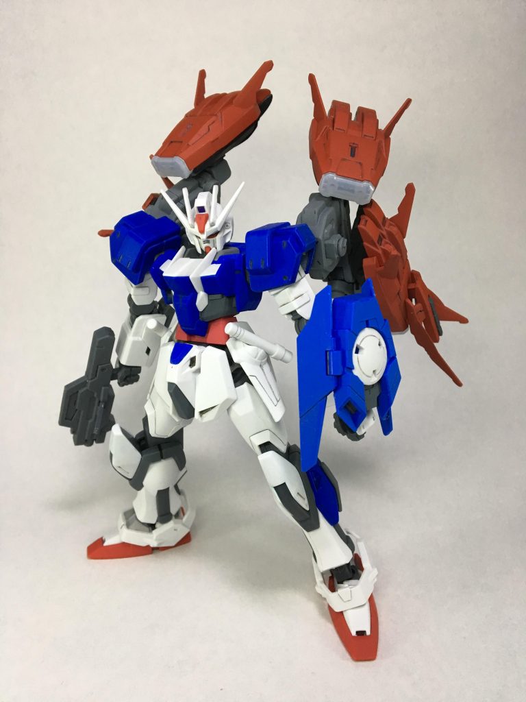 *シーカーワイバーン*
トップ画像でもあるシーカーの汎用装備です。
機動力に重点を置いています。
ストライクで言うところのエールパック。
今回はこちらの紹介になります。(他が出来てないなんて言えない...)