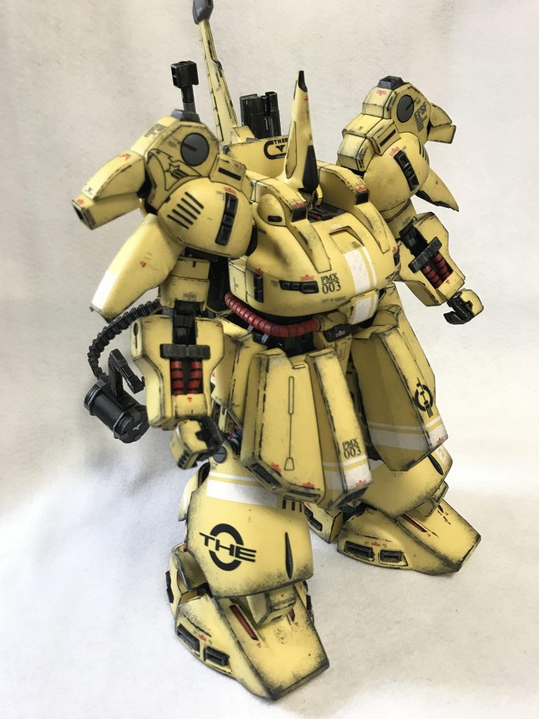 MG 1/100 ジO ウェザリング–6枚目/制作者：@gyuuuutora