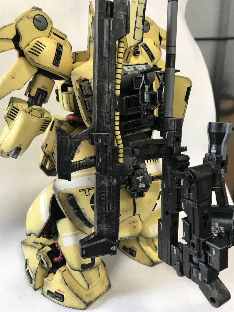 MG 1/100 ジO ウェザリング–7枚目/制作者：@gyuuuutora