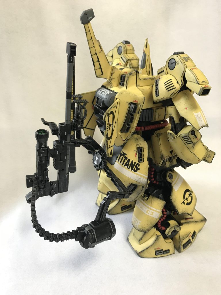 MG 1/100 ジO ウェザリング–5枚目/制作者：@gyuuuutora