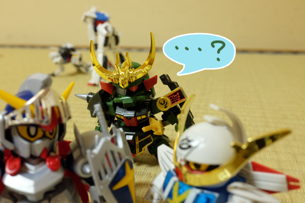 殺駆:なんだか…騎士と武者∀、さっきの二機とどこか似てるような……?  気のせいか?