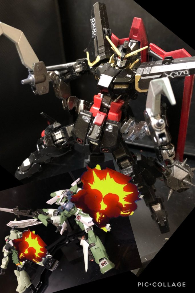 クロト「ウヒョー！オマエも撃殺！！」
短射程プラズマ砲『アフラマズダ』 
クロー内部に装備されたエネルギー兵器。 
出力とバレルの調整で小ぶりのサーベルを形成することも可能だ。 」


アズラエル「んー、いいねぇ。初陣からケチの付きっぱなしだったけど、なんか強いじゃないの、奴らもさ。」