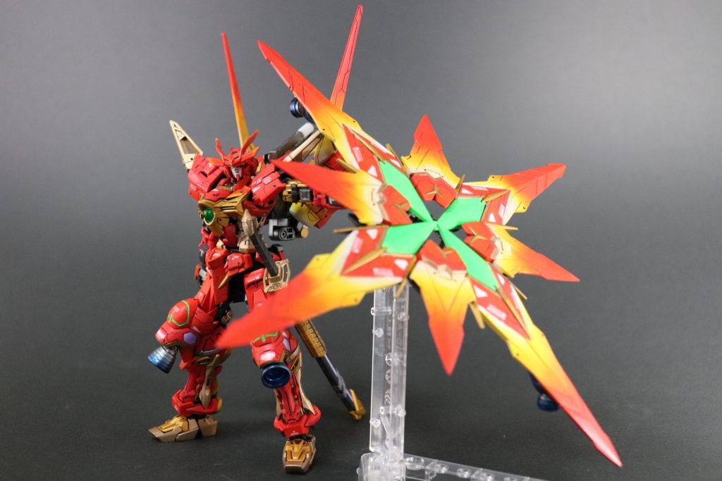 十字剣展開状態です。