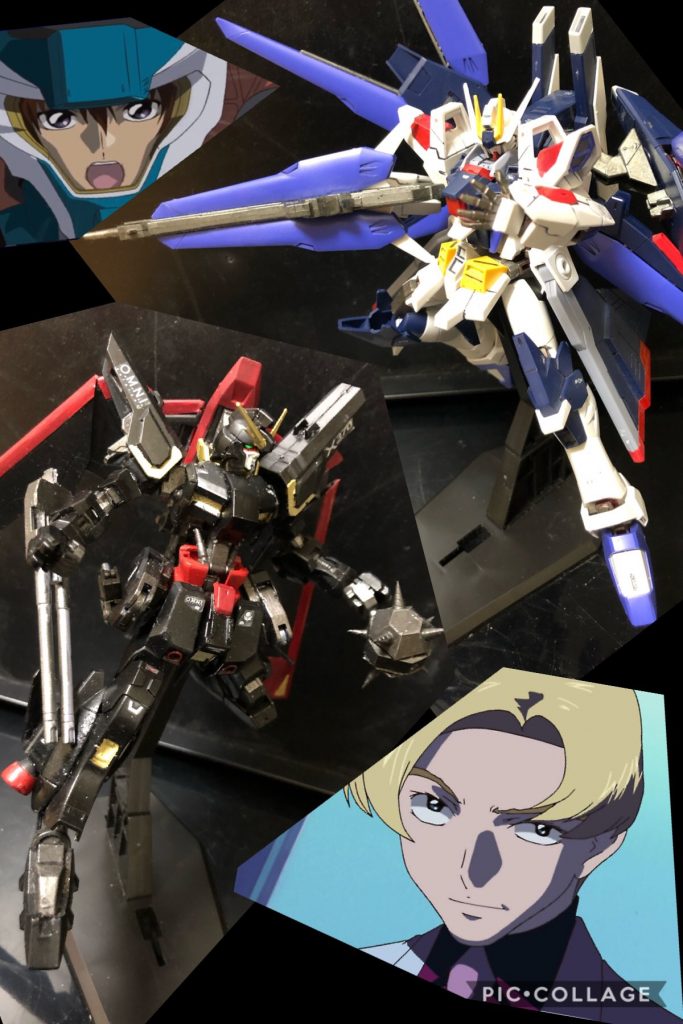 キラ「キャリブレーション取りつつ、ゼロ・モーメント・ポイント及びCPGを再設定！運動ルーチン接続！システムオンライン！ブートストラップ起動っ！！！能力解放！ トラップカード、ニュートロンジャマーキャンセラージャマーを発動！！」
アズラエル「なにい！！？」
キラ「このカードは、相手の核攻撃の核融合を無効化する！！コレでその変なミサイルは使えないよ！」
アズラエル「何なんだよ！その能力は！！そんなのがあるなんて、聞いてないぞ！」
キラ「さらにキャラカード“キラ”のチート能力発動！SEED Destinyの主役が僕になる！！未来を作るのは、運命じゃないよ。」

アズラエル「ああもう！ったく冗談じゃない！これは今までのたくたネタをやってたキミの怠慢だよ！」
oyz「え？私？？」
アズラエル「そうだよ！この話作ったのはキミだろ？この後どうしてくれるんだ！？」
oyz「えーっと、どうしようかな...？」
アズラエル「おい！巫山戯たこと言うな！！どうしようかなだぁ！？そんな時間はない！！レビューももう尺が無い！こうなったら直ぐにもファントムペインも呼んで総攻撃に出るんだ！」
oyz「しかし、撮影準備が必要では....。」
アズラエル「だったら早くしたまえ！君は何を言っているんだ！状況が解ってないのは君の方だろうが！この世界に！オイシイ所を全部もって行く、あんな奴を残しておくわけにはいかなんだよ！」