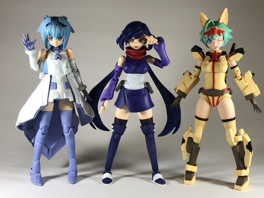 集合写真っぽく。モモの商品化もあると良いんですけどね。