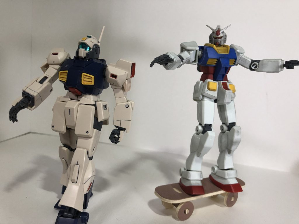 「交通安全員のズゴックさん」–2枚目/制作者：石の湯