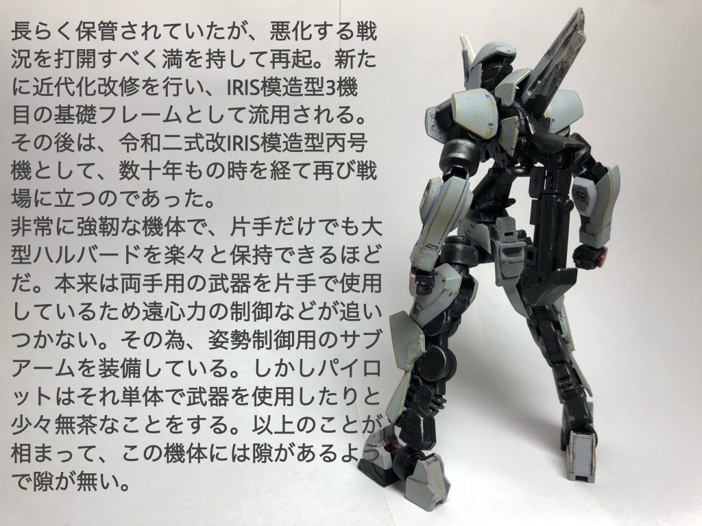 令和二式改IRIS模造型丙号機–3枚目/制作者：グラマラスグラスラス