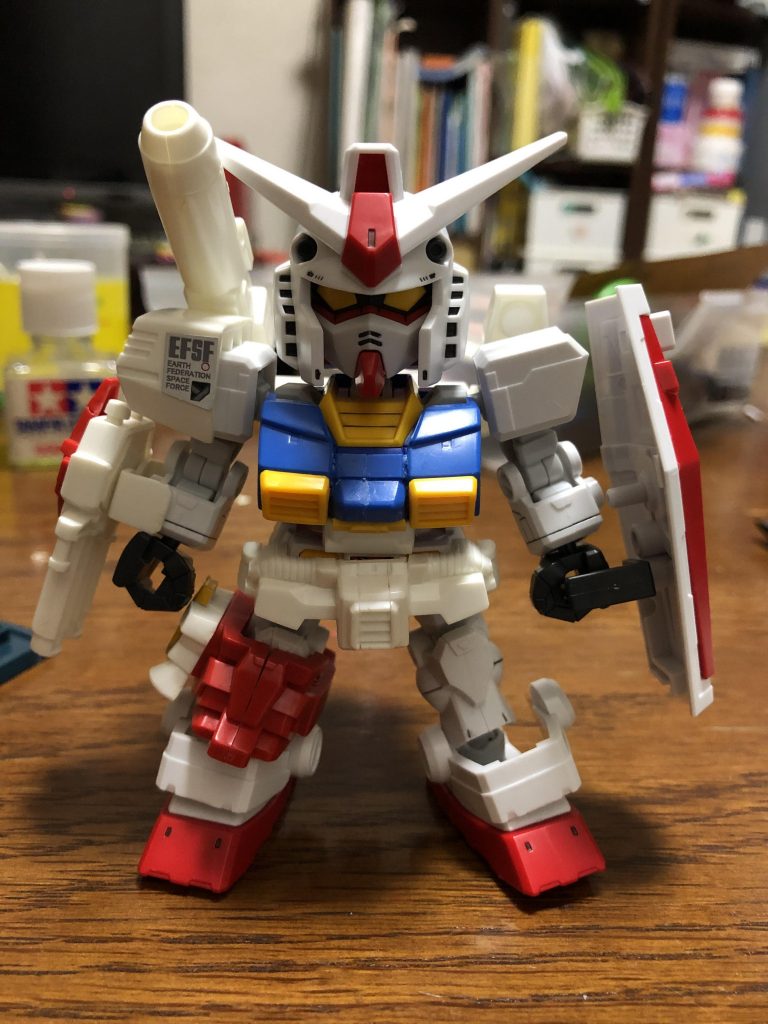 手を出した頃は簡単に軽く付けるだけで、バランスを見て作製にかかりました。