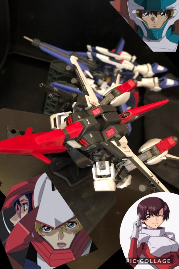 アサギ「もうすぐモルゲンレーテの工場ね...。」
ジュリ「敵部隊をキャッチしたわ！3時の方向！敵です！敵機を多数感知！」
アサギ「...いた！キラ君の言った通りだった...！」
マユラ「キラ君すっごーい！」
ジュリ「どうします？」
アサギ「もちろん撃破するわ！マユラ、ジュリ！離れないでね！いくわよ！」
マユラ.ジュリ『了解っ！！』