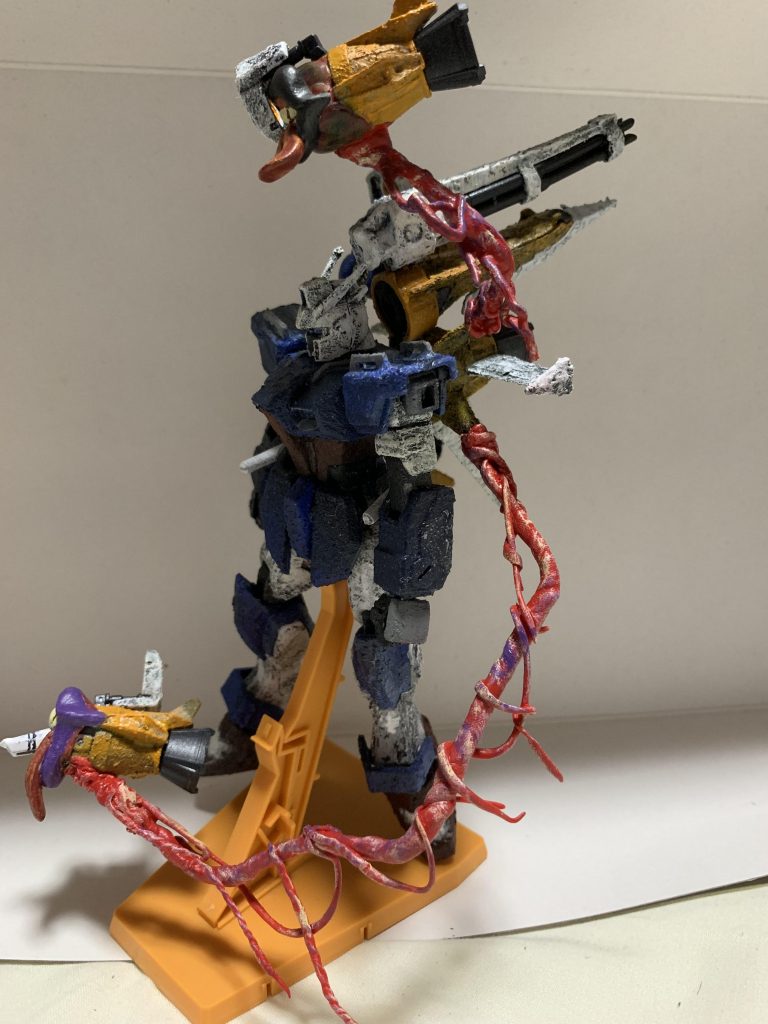 左側に伸びてる
腸?が1番作るのに苦労した